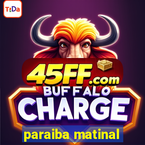 paraiba matinal